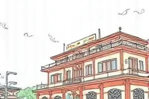 《旧城电台》老式收音机旋钮特写封面